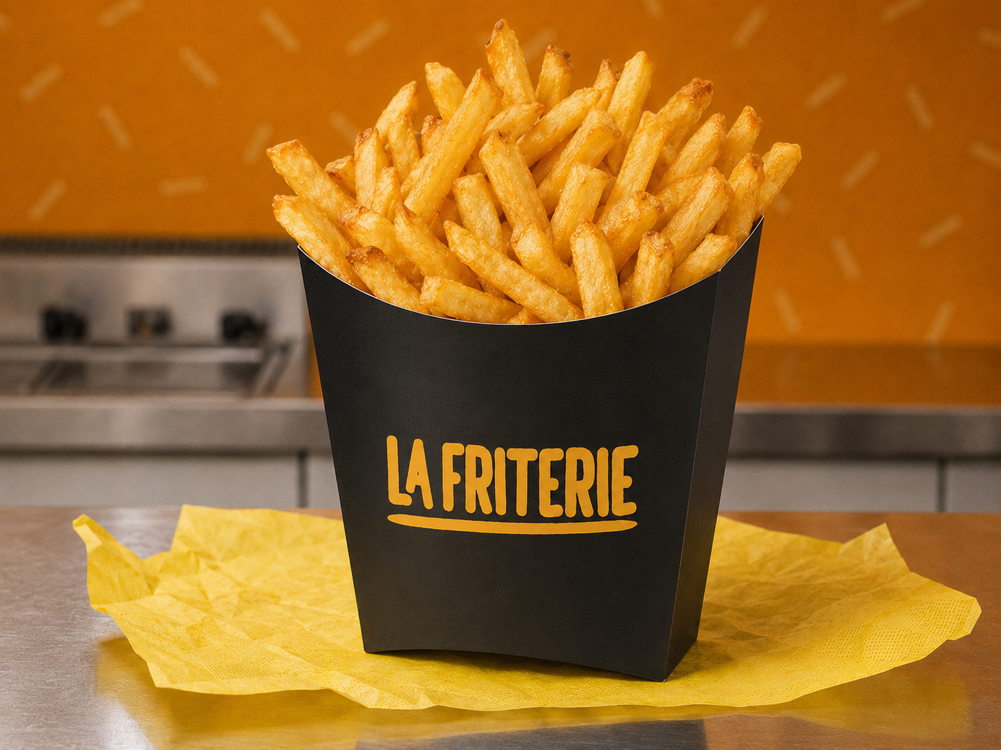 Frites dorées